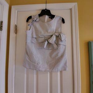 NWT Sleeveless Top with bows- Banana Republic